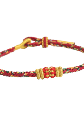 八大守护神十二生肖小红绳手链女编织情侣手绳本命年吉祥好运手环