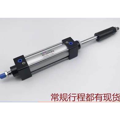 SC SCJ80X50X100X150X300X500带磁可调非标双出标准气缸铝管拉杆