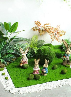 绿植室内景观造景设计店铺橱窗氛围布置幼儿园环创装饰场景