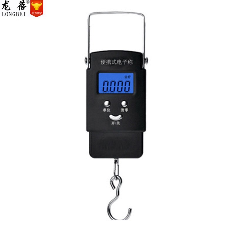 手提电子秤家用电子称小型手提秤食物称重秤弹簧挂勾克重克称图片