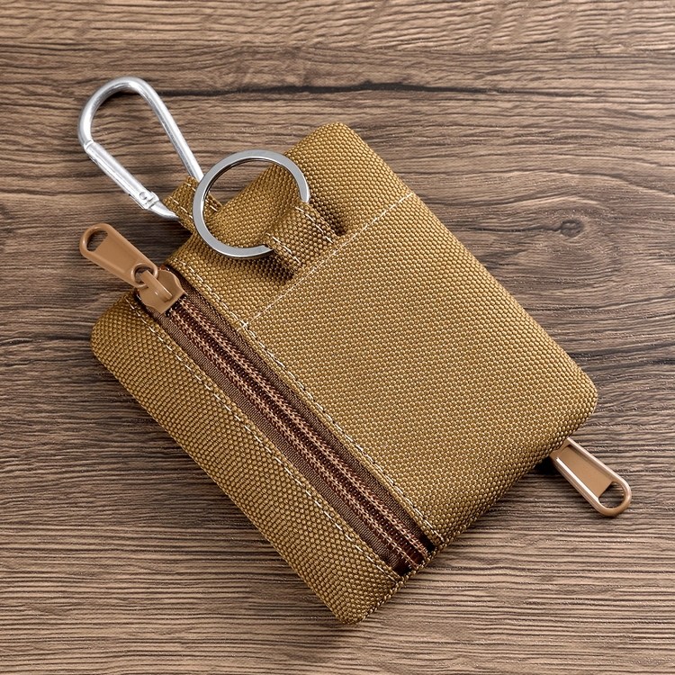 2025新款简约时尚帆布零钱包迷你卡包小钱包洋气钥匙包多功能收纳,箱包皮具/热销女包/男包,钱包,淘宝优惠券,粉丝福利购,淘宝优惠卷