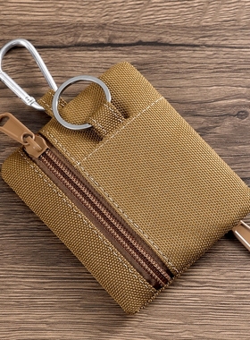 2025新款简约时尚帆布零钱包迷你卡包小钱包洋气钥匙包多功能收纳