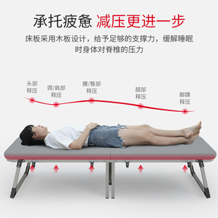 瑞仕达办公室人午休床家用午睡躺椅医院陪护床行军床