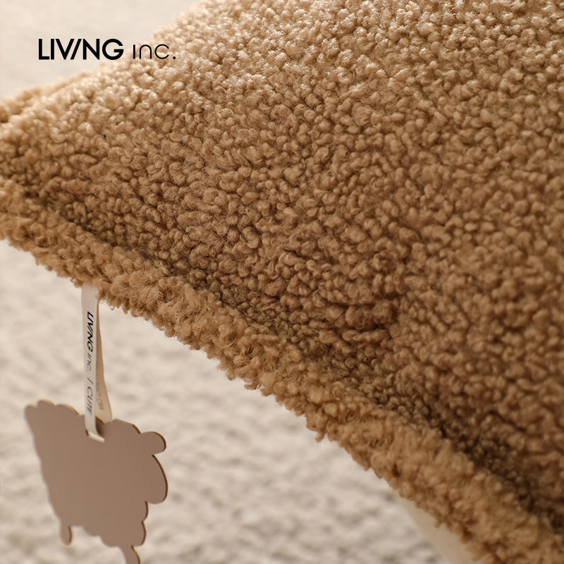 N .羊羔毛绒 秋冬风抱枕沙发客厅靠垫飘窗床头靠枕,居家布艺,靠垫/抱枕,淘宝优惠券,粉丝福利购,淘宝优惠卷