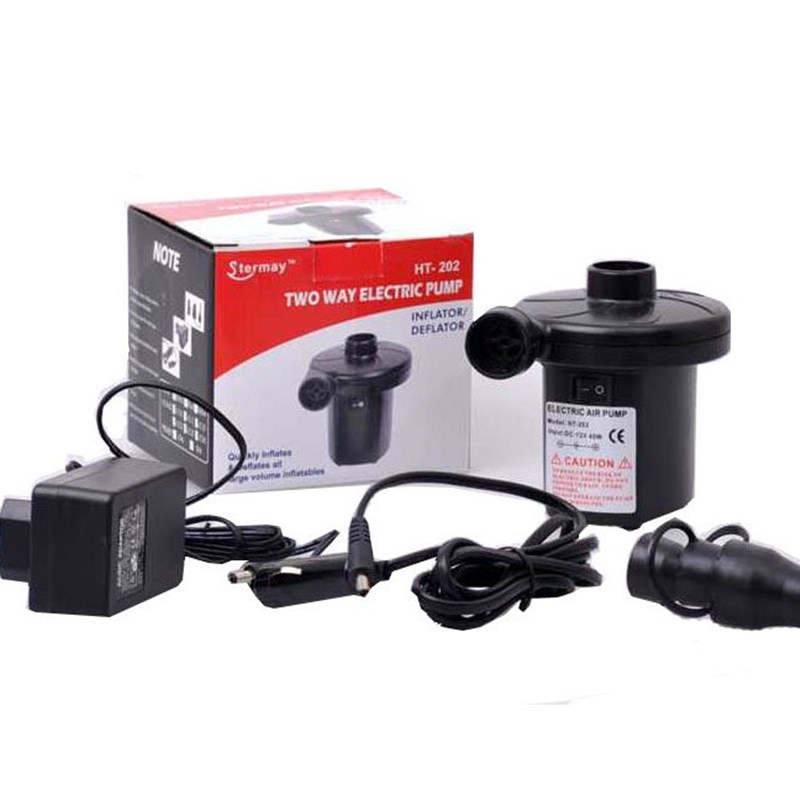 家用电动泵车载电泵蓄电池充气泵沙池打气筒充气床充气筒充抽气泵