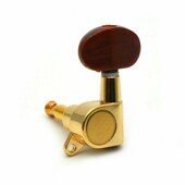 金色民谣木吉他边弦准弦钮上弦器左右椭圆全封闭琴头钮调弦钮