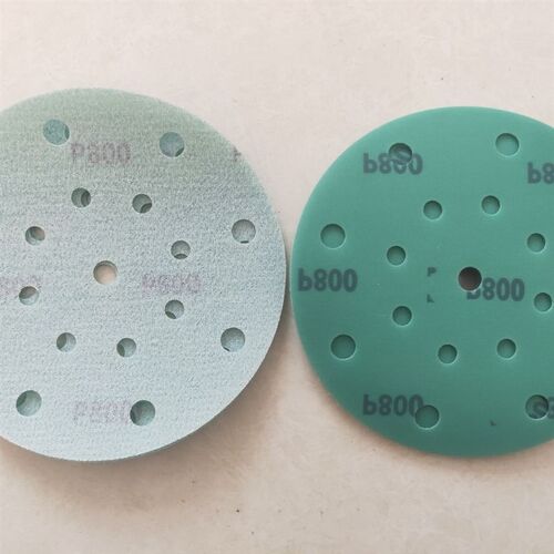 绿色干磨片打磨抛光抛光