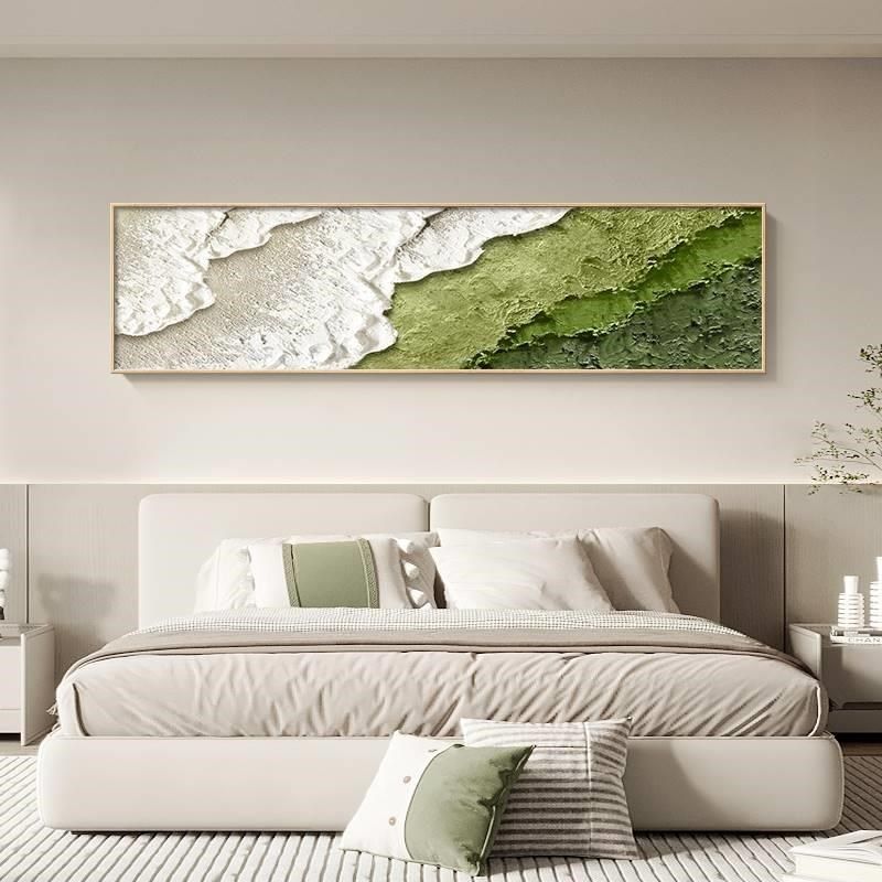 现代卧室装饰画房间背景墙床头挂画高级感抽象肌理画客厅壁画,家居饰品,现代装饰画,淘宝优惠券,粉丝福利购,淘宝优惠卷