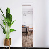 镜子全身穿衣镜墙自粘女生卧室学生宿舍试衣片浴室