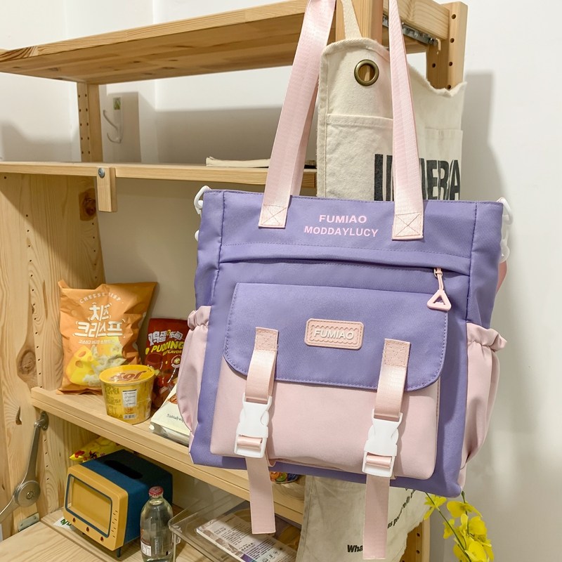 小学生美术袋儿童学习书袋大容量六年级撞色防水补课袋,玩具/童车/益智/积木/模型,文件袋,淘宝优惠券,粉丝福利购,淘宝优惠卷