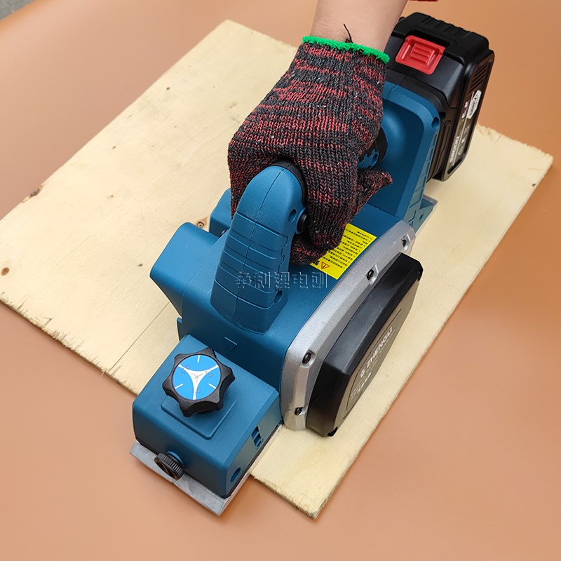 进口无刷大功率锂电电刨木工刨子边刨电动手提式电刨机小型压刨机