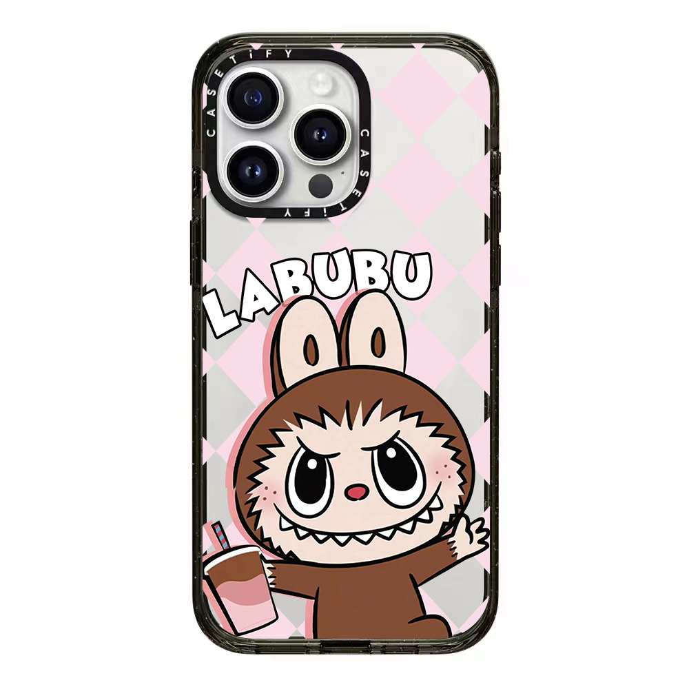 CASETi联名拉布布适用iPhone16ProMax苹果15手机壳14透明亚克力13