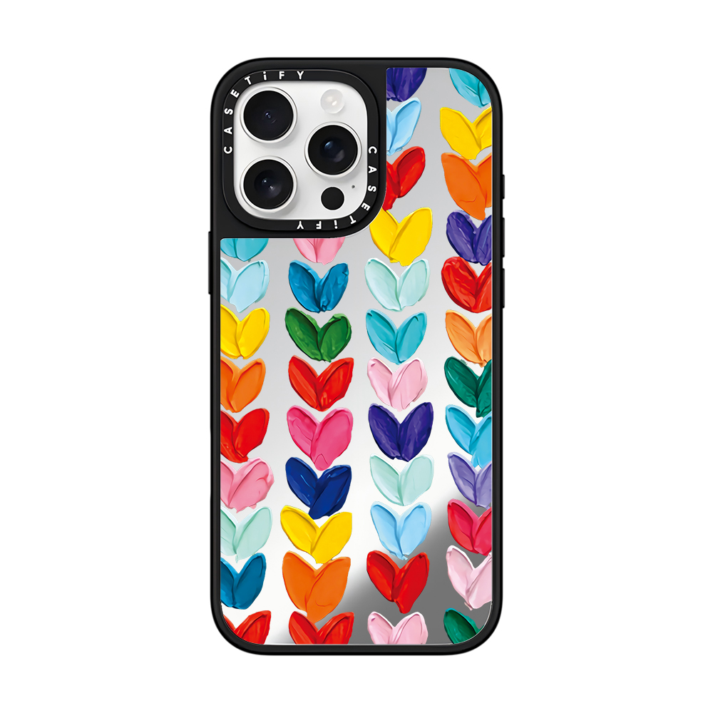 CASE联名爱心兔子适用iPhone17Pro苹果15ProMax手机壳14/13保护套镜面