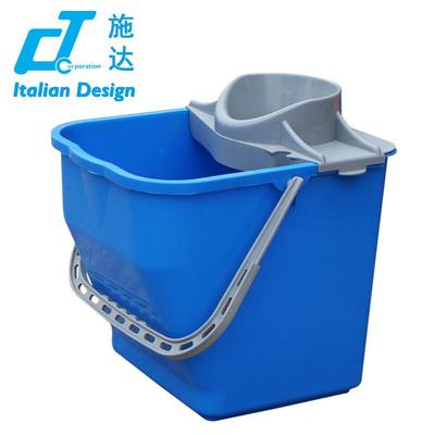 意大利CT施达CTAB25家用圆头地拖拖把桶榨水塑料挤水脱水提水桶