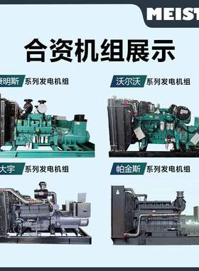 SDEC上柴柴油发电机组100KVA\200KW\300千瓦发电机无刷静音式工厂