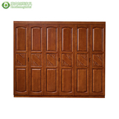 新款 香樟木现代款 门及带顶柜全实木雕新