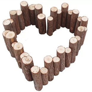 实木桩墩子装饰圆木杉木造景小木柱底座壁炉装饰木头桩子