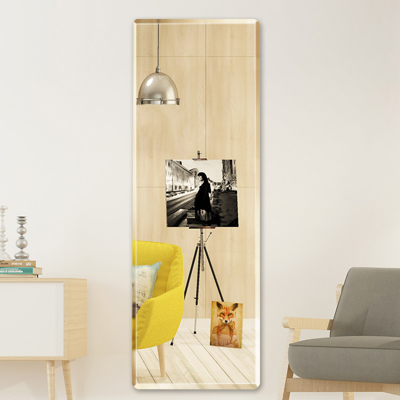 定制墙全身镜壁挂自粘穿衣镜卧室高试衣镜免打孔挂墙防爆镜子,住宅家具,穿衣镜,淘宝优惠券,粉丝福利购,淘宝优惠卷