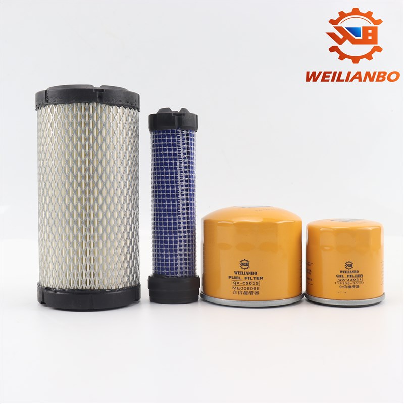 挖掘机三一SY16C 26U 35U-10微挖机油柴油滤芯空气滤清器保养配件