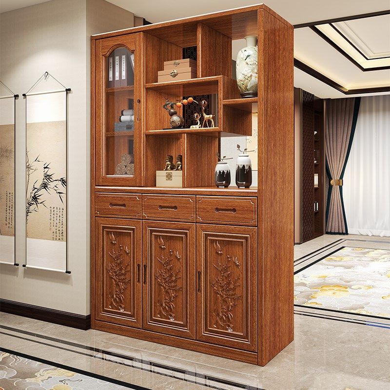 胡桃木实木玄关柜鞋柜小户型客厅门厅间厅柜屏风柜架,住宅家具,门厅/玄关柜/玄关架,淘宝优惠券,粉丝福利购,淘宝优惠卷