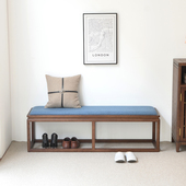 新实木喝茶凳长条凳卧室床边凳餐边长凳卧室床尾凳长凳