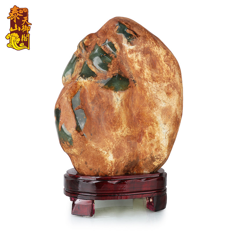 天御阁岫玉天然岫岩玉秀玉奇石观赏石头