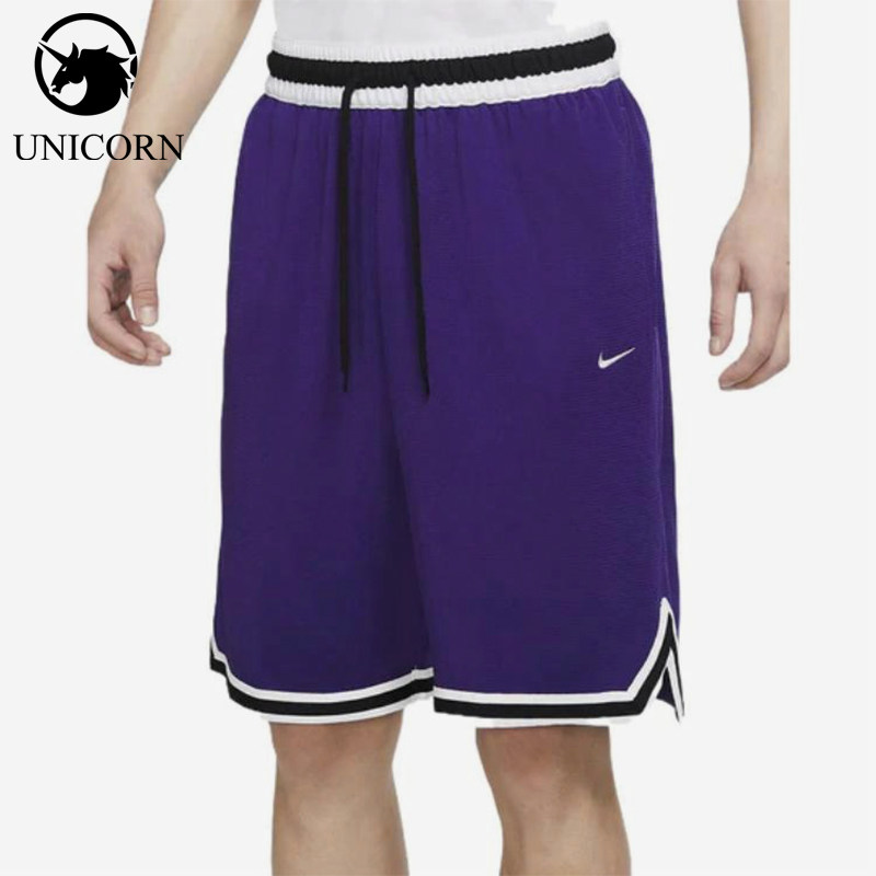 Nike/耐克正品新款男紫白色球类运动宽松经典篮球短裤DR7229-547