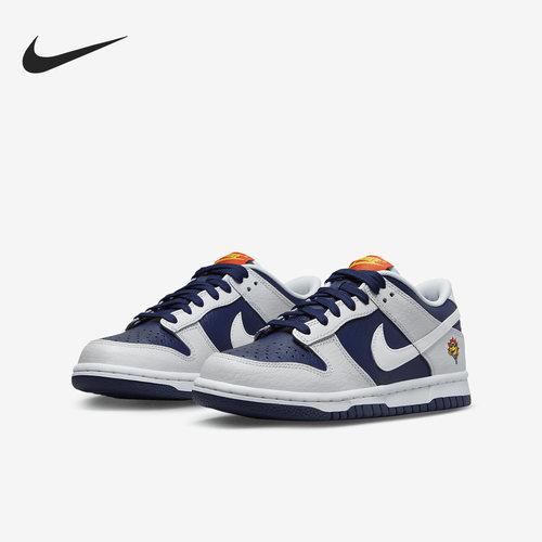 Nike/耐克正品Dunk Low GS女子大童复古运动休闲鞋FN6968-025