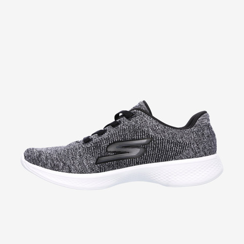 Skechers斯凯奇正品Go Walk 4女低帮系带减震休闲鞋14178-BKW