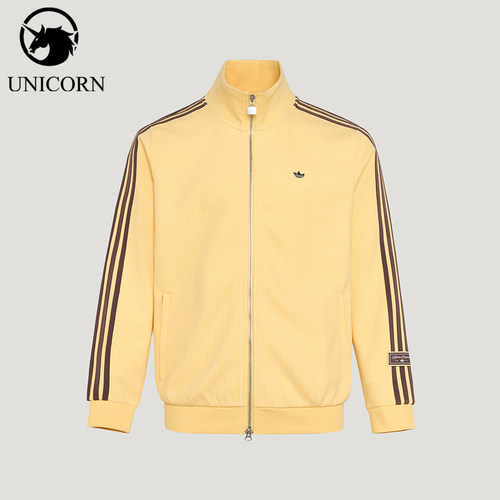 Adidas/阿迪达斯正品三叶草男女休闲运动经典透气外套KV8871