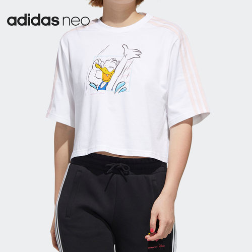 Adidas/阿迪达斯女子卡通短袖