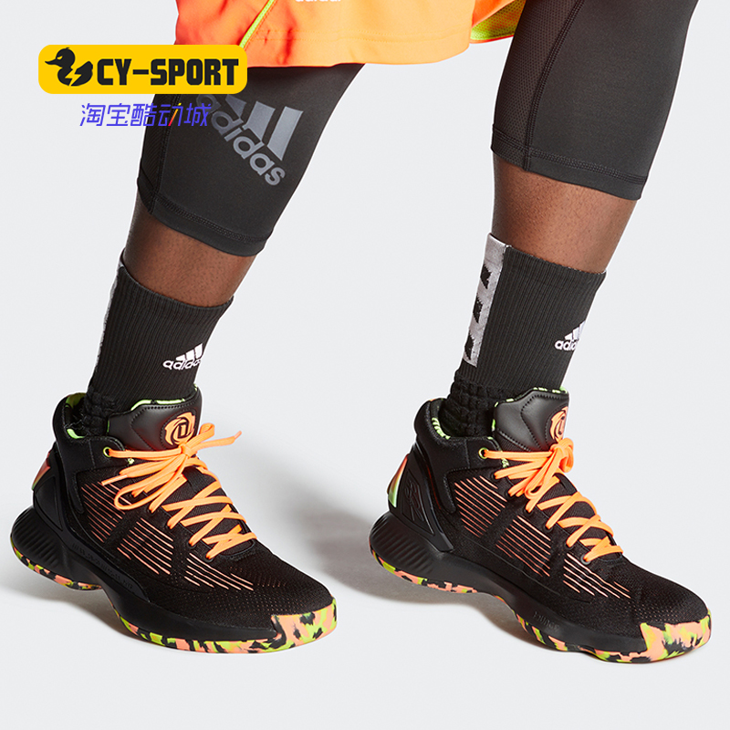 Adidas/阿迪达斯正品新款D Rose 10男子罗斯十代篮球鞋EH2099