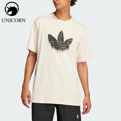 Adidas/阿迪达斯正品三叶草SKELETONT-SHIRT男经典短袖T恤JN4559
