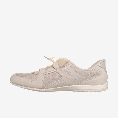 Skechers斯凯奇正品女款Slip-ins闪穿芭蕾休闲鞋104788-BLSH