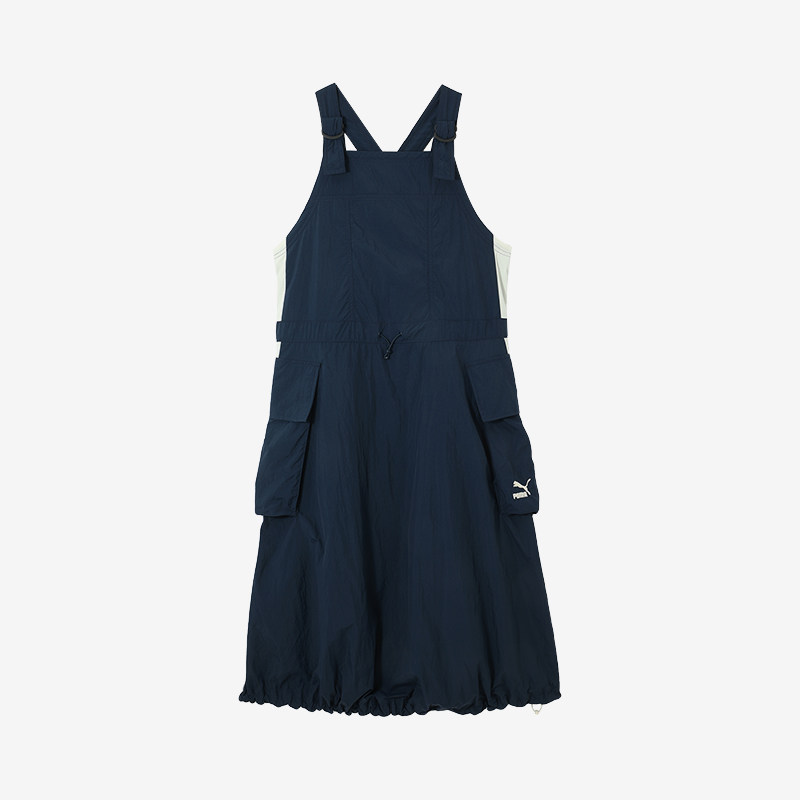 Puma/彪马正品当季新款女士透气时尚休闲宽松吊带连衣裙