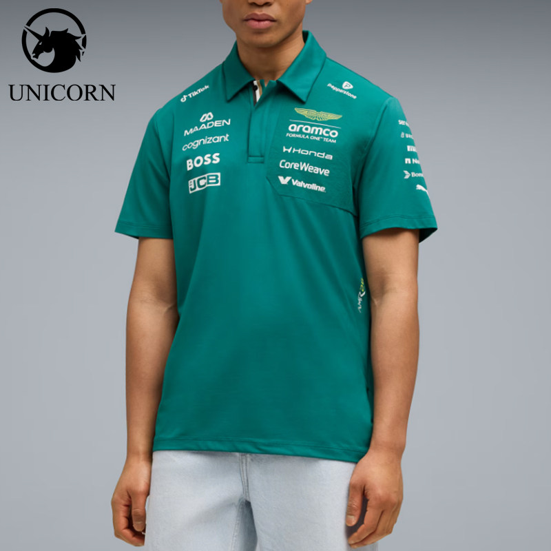 Puma/彪马正品夏季男女宽松翻领套头经典短袖 Polo衫713888-01