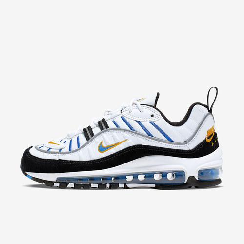 Nike耐克官方正品Air Max 98大童轻便防滑低帮跑步鞋CJ7393-100