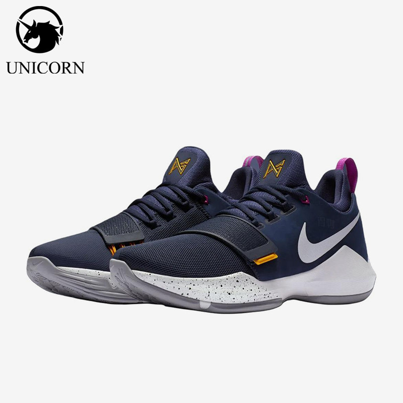 Nike/耐克正品PG1Ferocity新款男深蓝经典白色篮球鞋IV2869-417