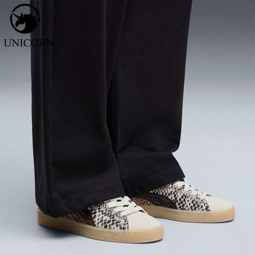 Puma/彪马正品男女同款舒适耐磨低帮系带休闲板鞋408329-01