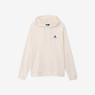 Converse/匡威正品男女款简约舒适刺绣印花套头卫衣10023874-A14