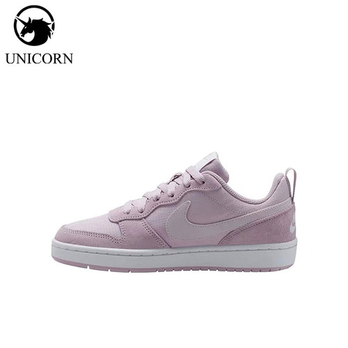 Nike/耐克正品CourtBorough新款紫白色经典街头板鞋CD6144-500