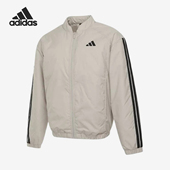 阿迪达斯正品 ESS Adidas INS J男士 运动立领拉链棉服JD1293