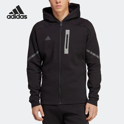 Adidas/阿迪达斯官方正品春季新款男子运动连帽夹克外套IC8044