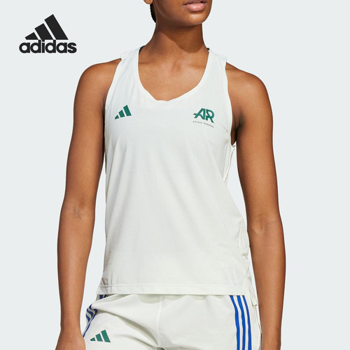 Adidas阿迪达斯正品CLIMACOOL女工字型快干性运动运动背心JC7374