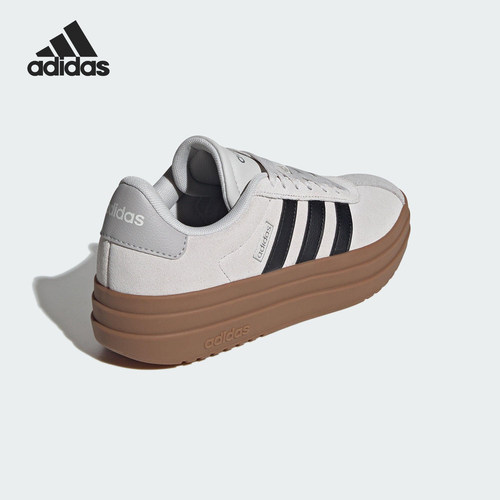 Adidas/阿迪达斯正品VL COURT BOLD女士休闲轻便板鞋KJ6857