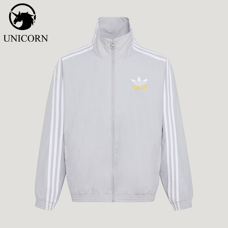 Adidas/阿迪达斯正品三叶草WOVENJACKET新款经典夹克外套KW1182 - 实物图