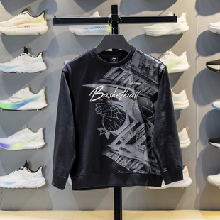 YWDV429 男大童户外休闲运动训练卫衣套头衫 2025新款 李宁正品