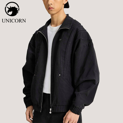 Adidas/阿迪达斯正品三叶草男士经典休闲梭织运动夹克外套KR2619