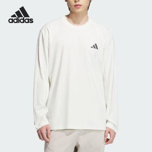 Adidas/阿迪达斯正品SLEEVE TOP男士日常运动简约长袖KB5171