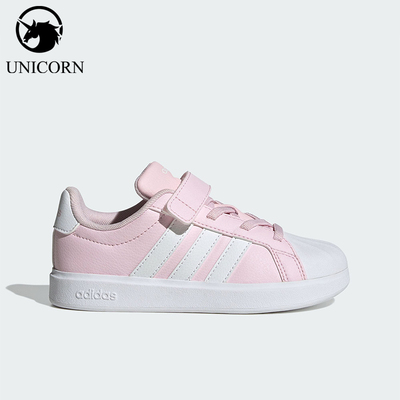 Adidas/阿迪达斯正品STREETTALK EL小童运动经典轻便板鞋JQ8591